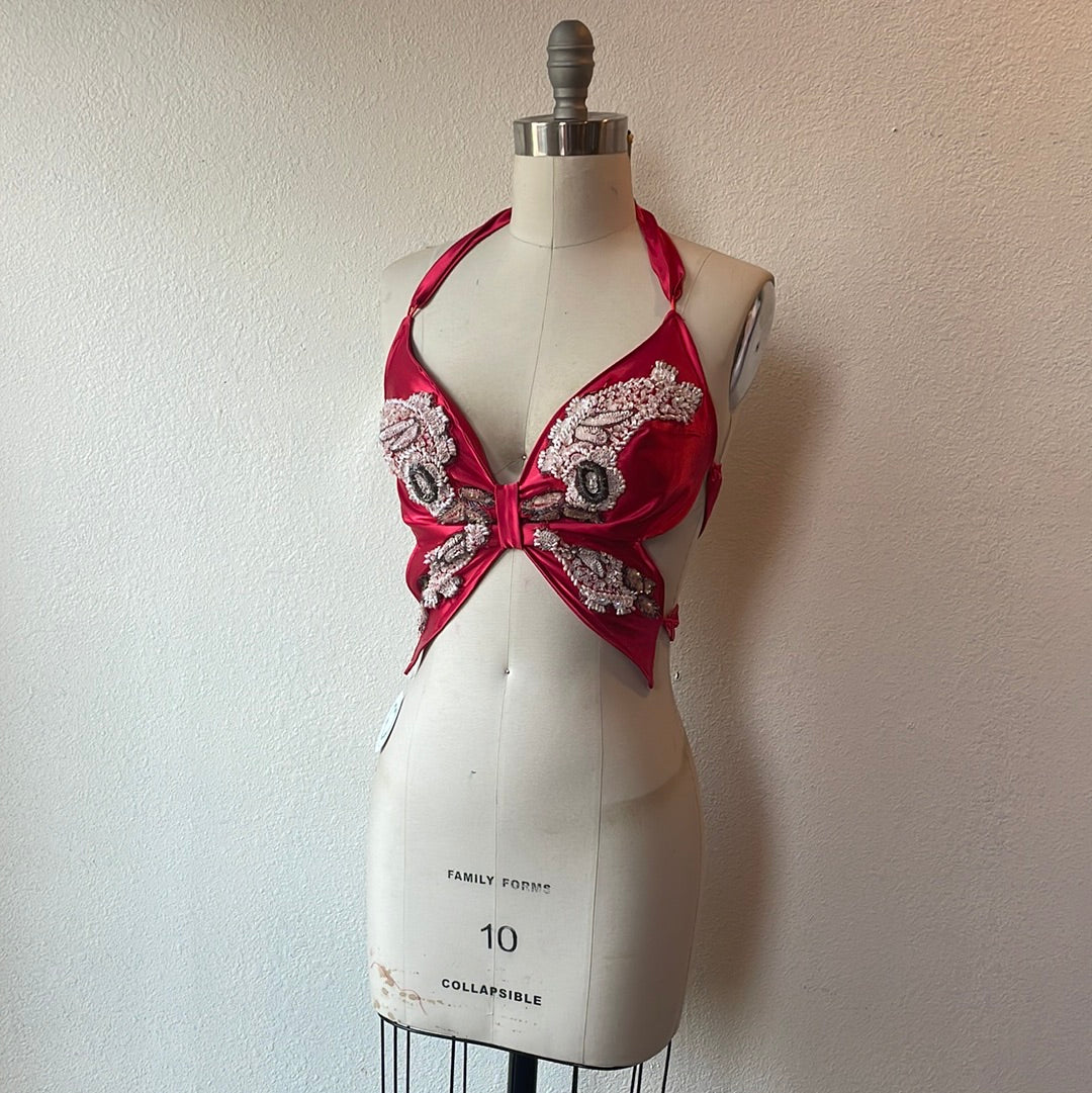 Red Butterfly Top #1