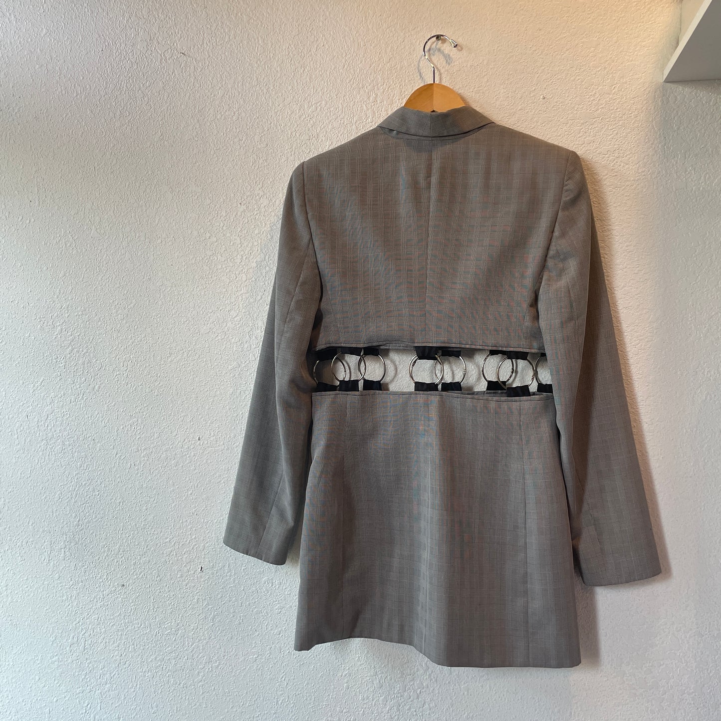 Up-Cycled Gray Blazer