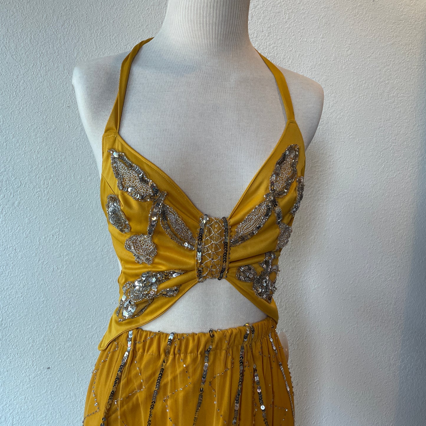 Up-cycled Butterfly top set