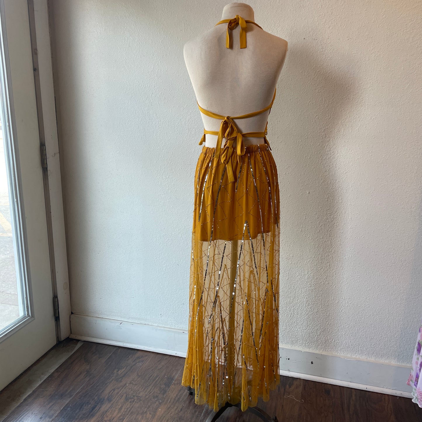 Up-cycled Butterfly top set