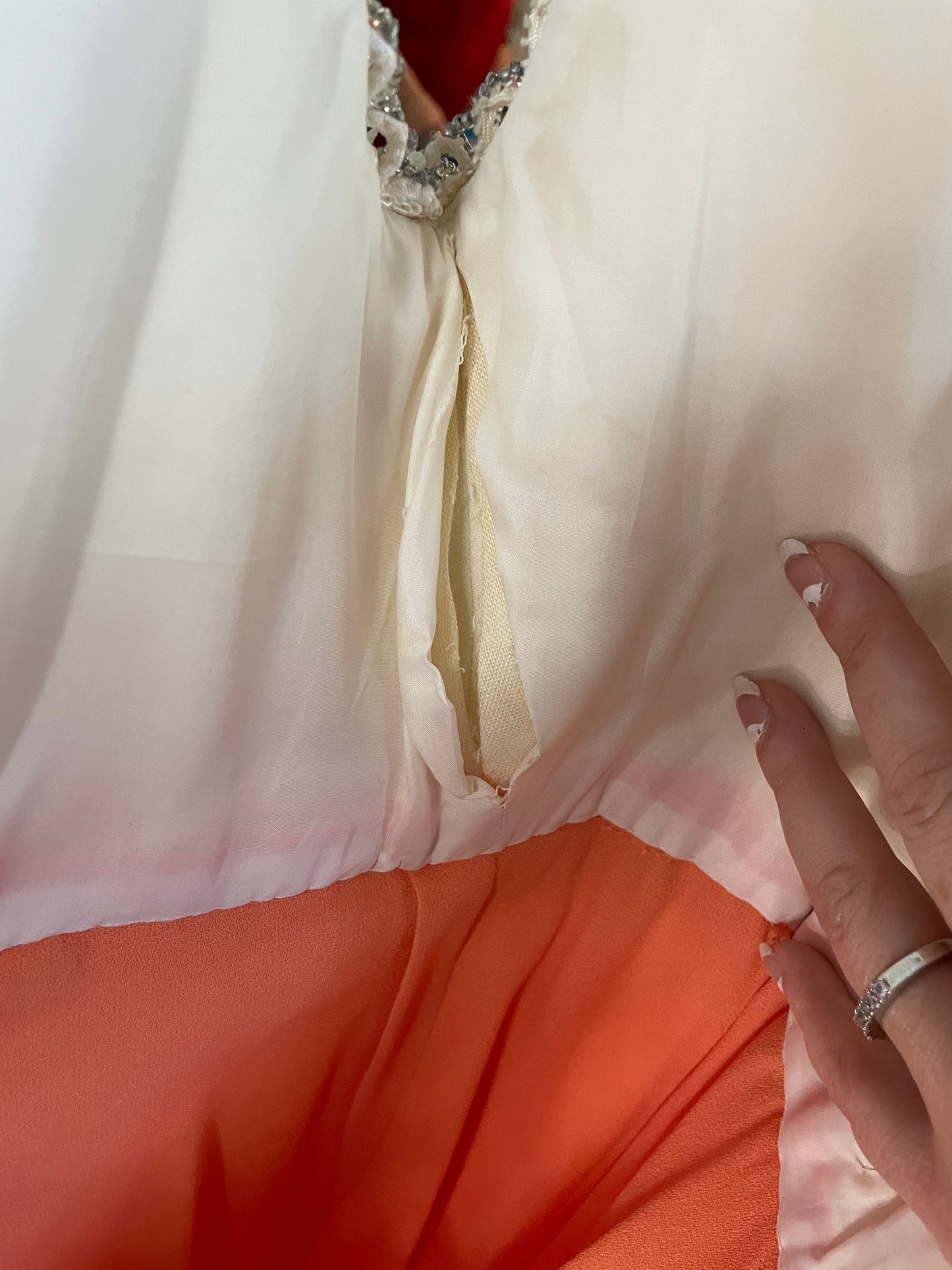 Dan Werle 1960s Vintage gown
