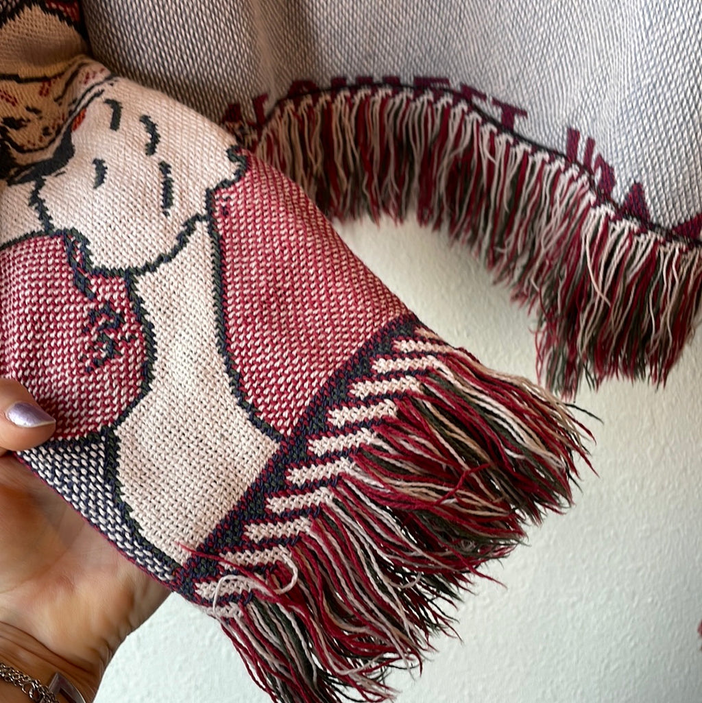 Up-cycled Crop Calendar Sweater