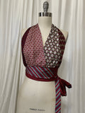 Upcycled Necktie Halter Top #27