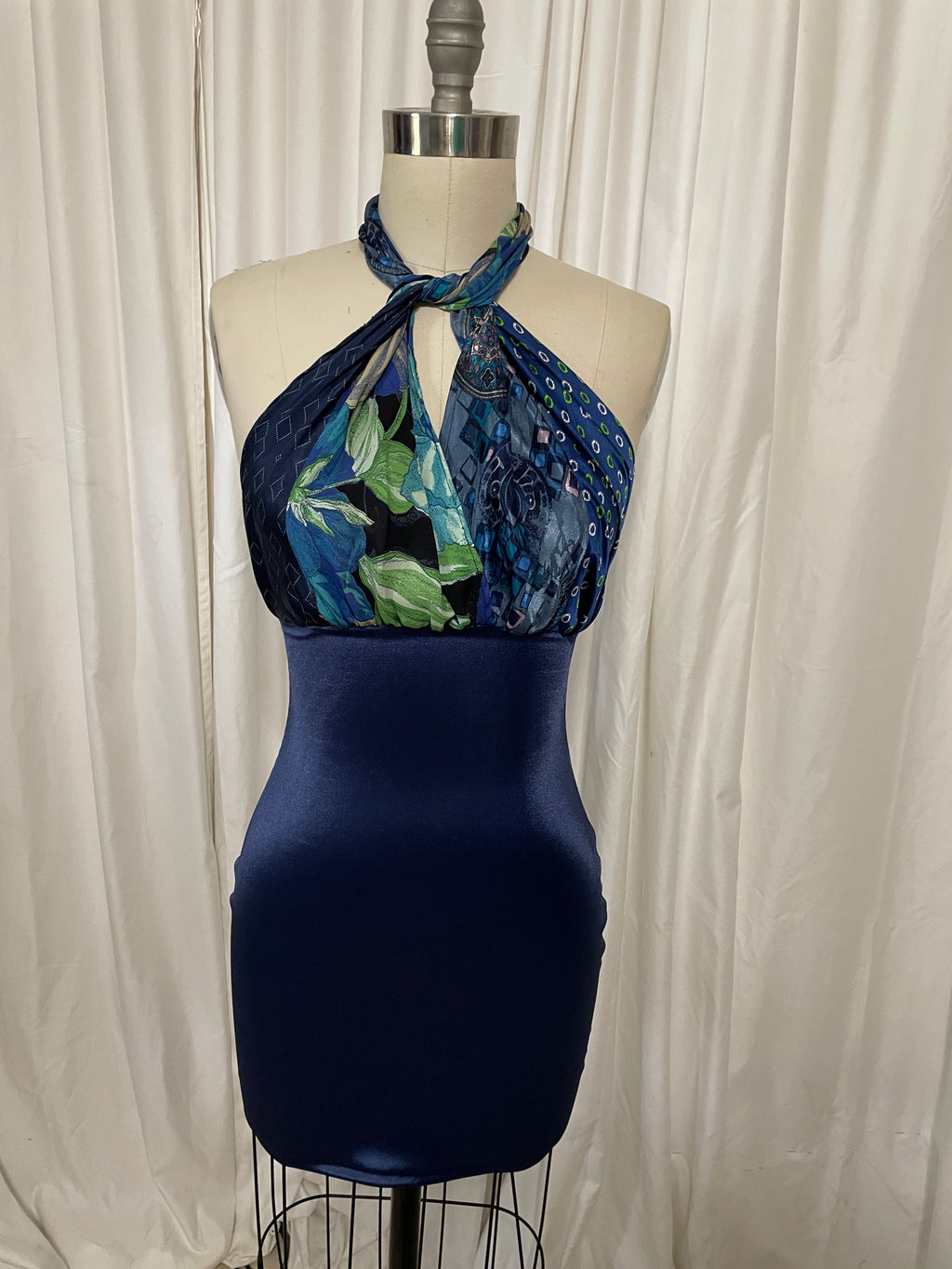 Midi Neck Tie Dress #2