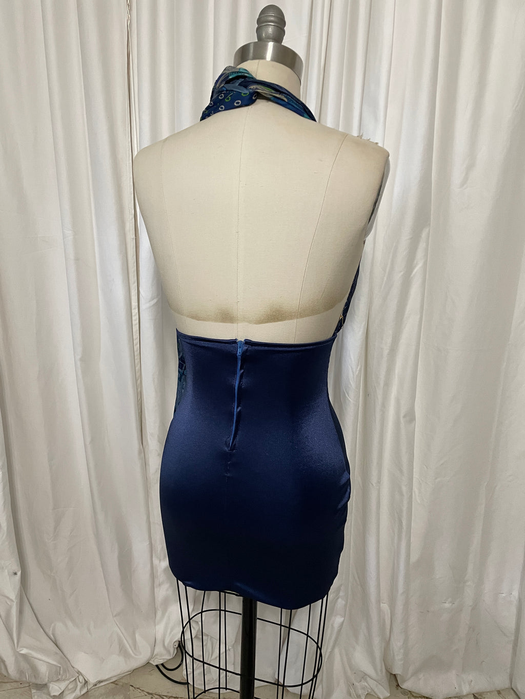 Midi Neck Tie Dress #2
