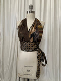Upcycled Necktie Halter Top #26