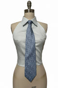 Upcycled Button Up Halter #8