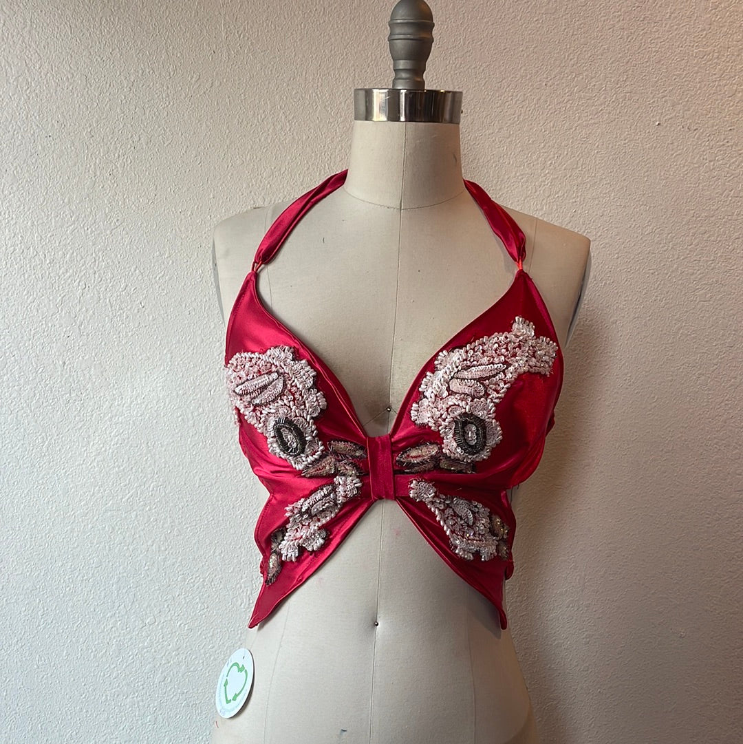 Red Butterfly Top #1