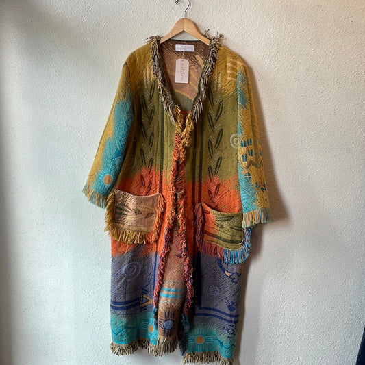 Up-Cycled Floor Length Sweater