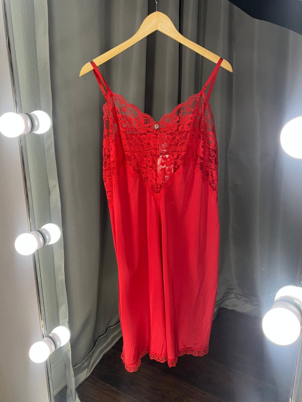 Pure Luxury Red Slip Dress