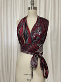 Upcycled Necktie Halter Top #19