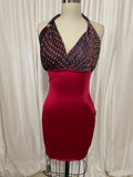 Midi Neck Tie Dress #3