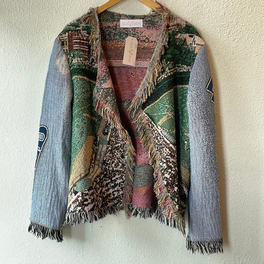 Up-Cycled Wrigley Field Sweater