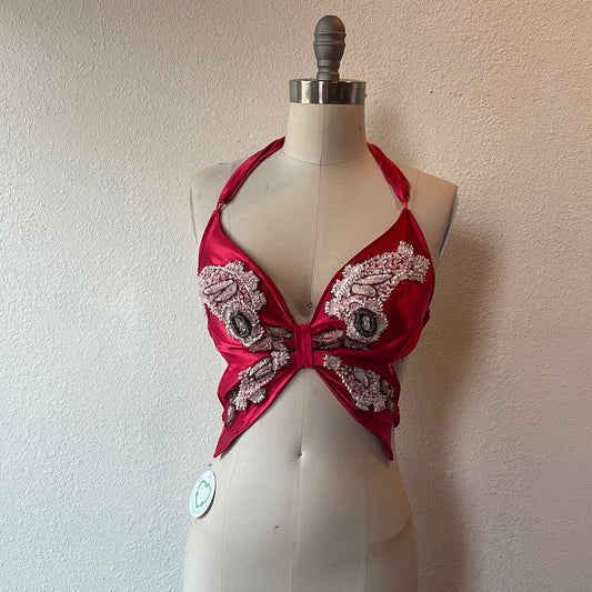Red Butterfly Top #1
