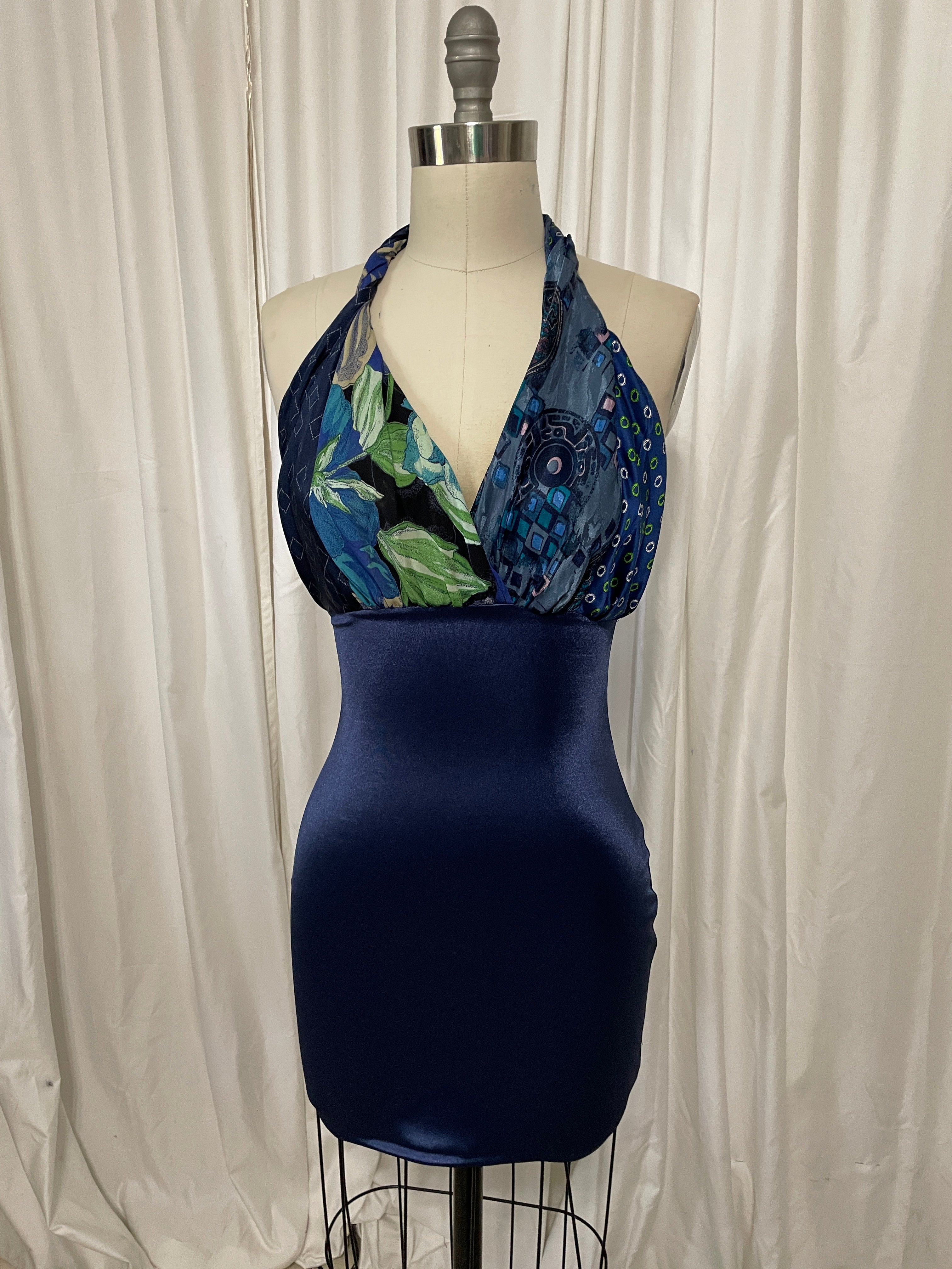 Midi Neck Tie Dress #2