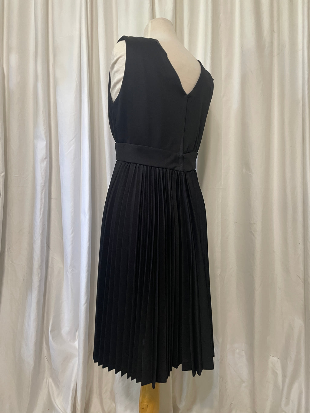 Palm Royale Retro Black Dress