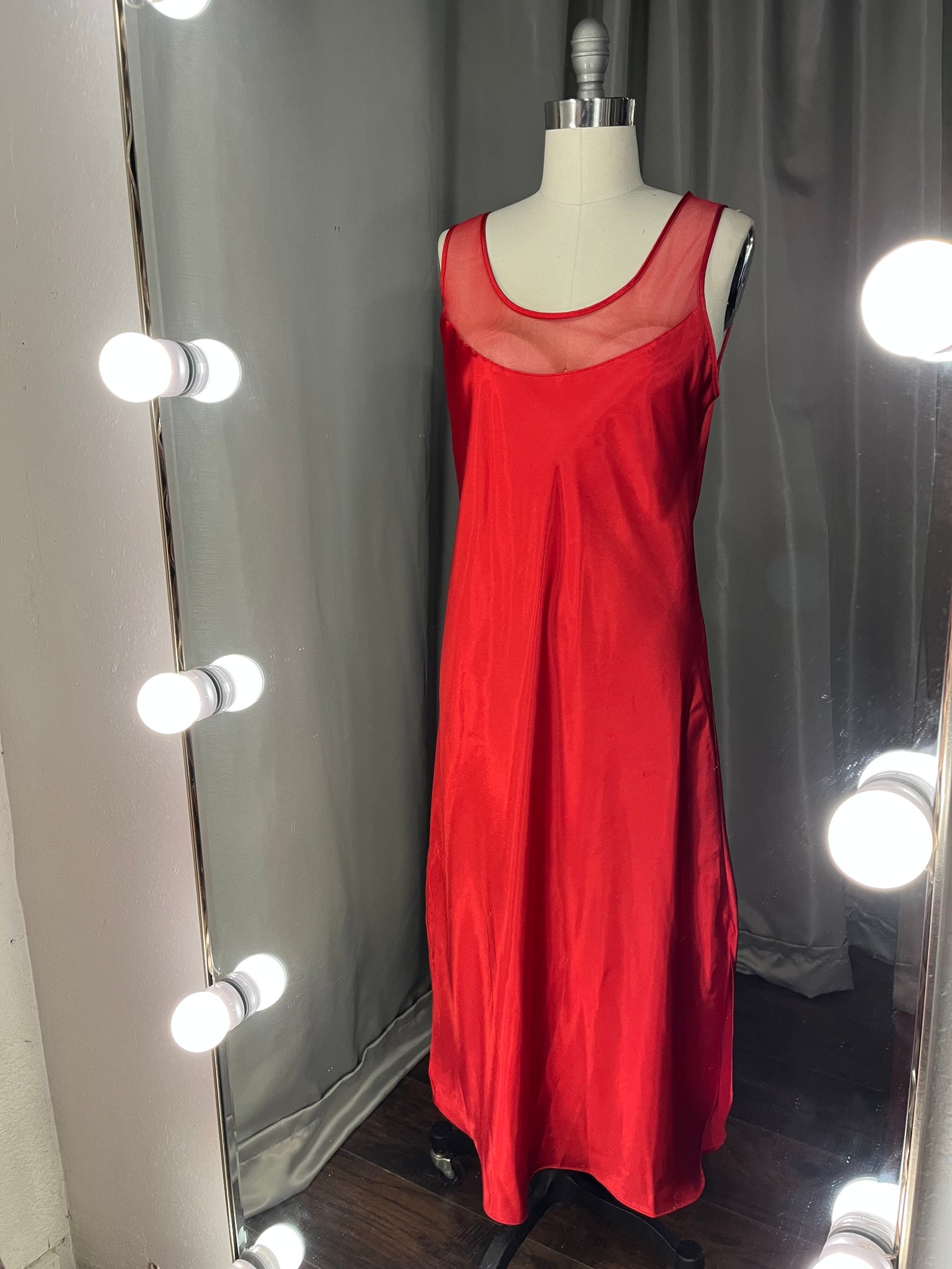 Inner Most Red Slip Dress