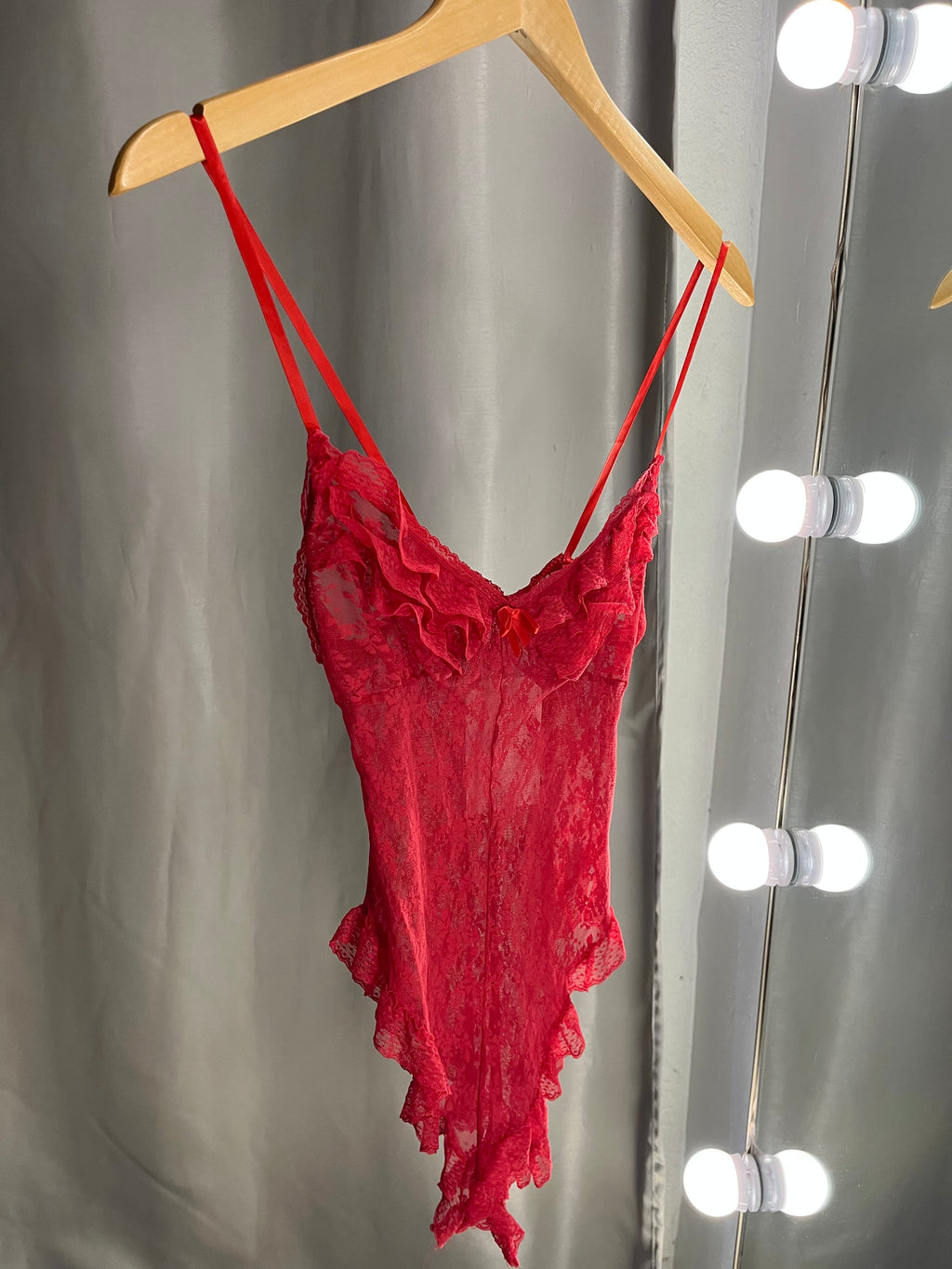 Red Lace Bodysuit (Copy)