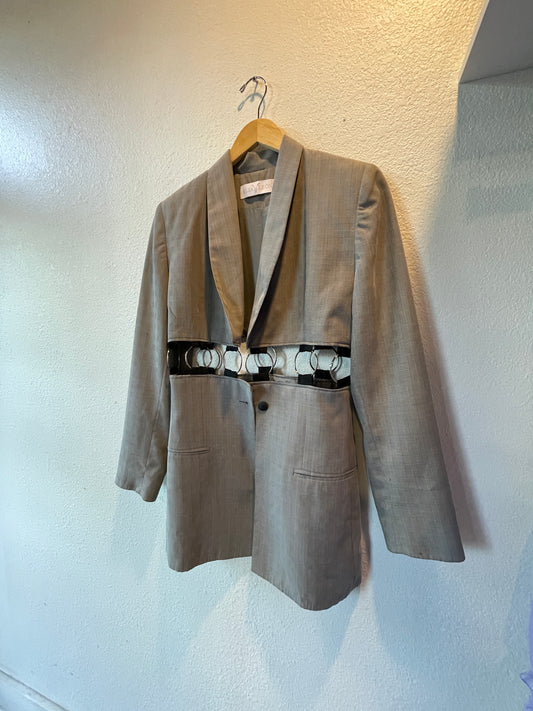 Up-Cycled Gray Blazer