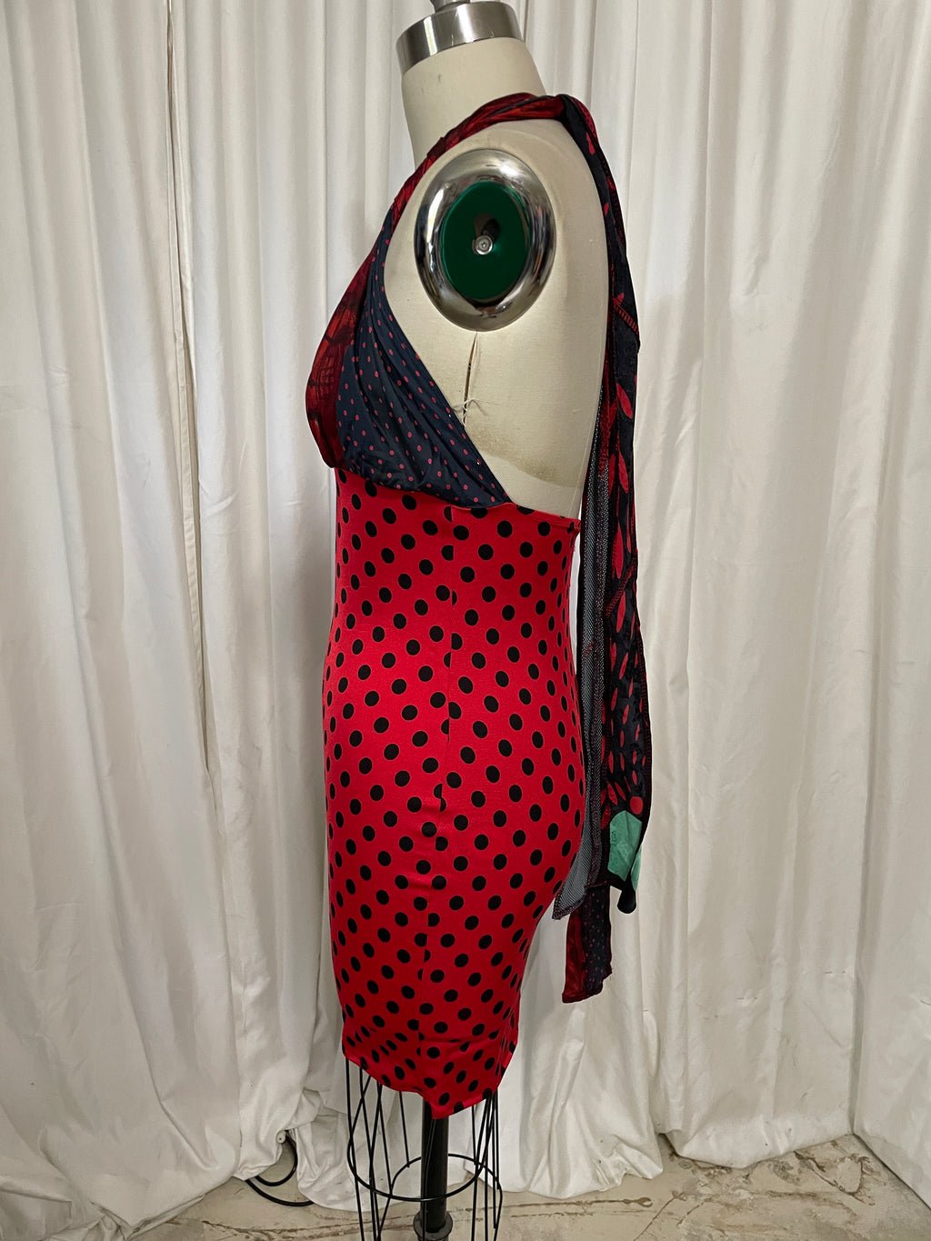 Midi Neck Tie Dress #1