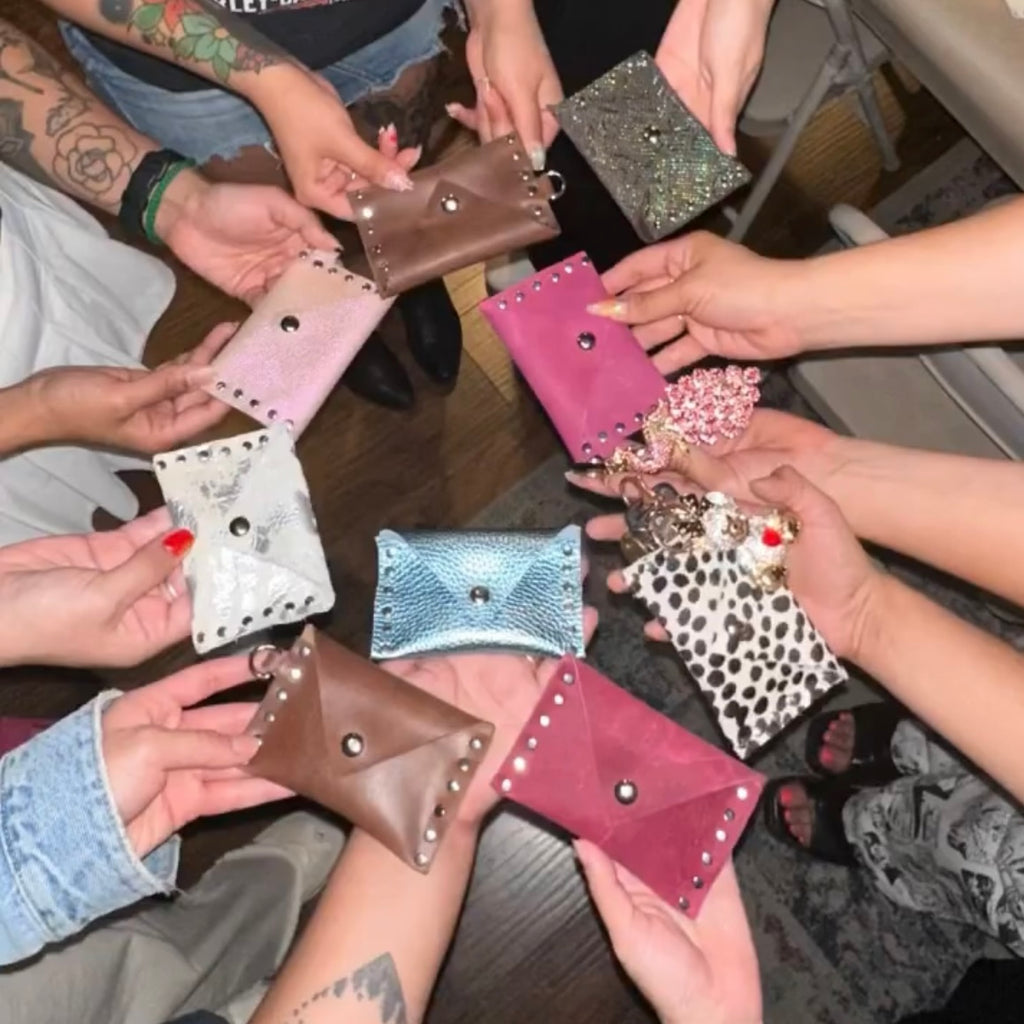 DIY PARTY ( FRIDAY NIGHT LEATHER WALLET CLASS)