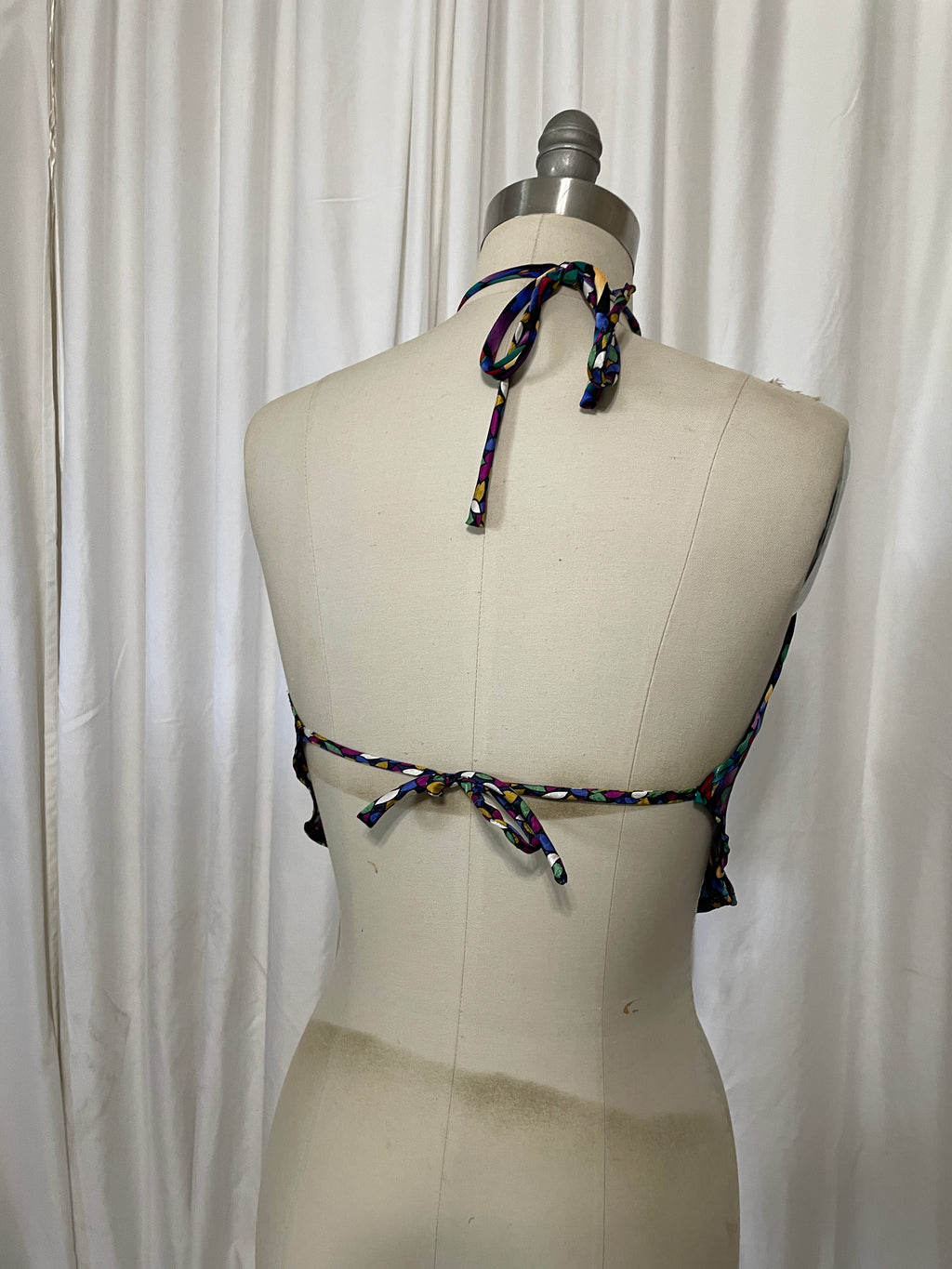Upcycled Necktie Top #R1