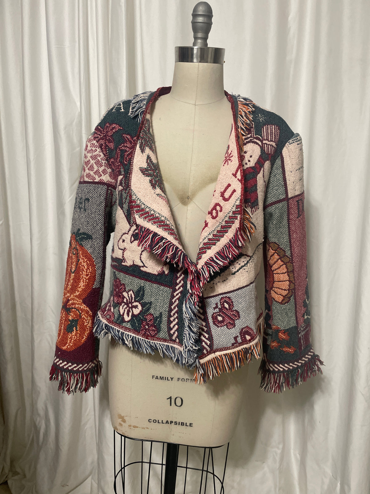 Upcycled Tapestry Jacket #1
