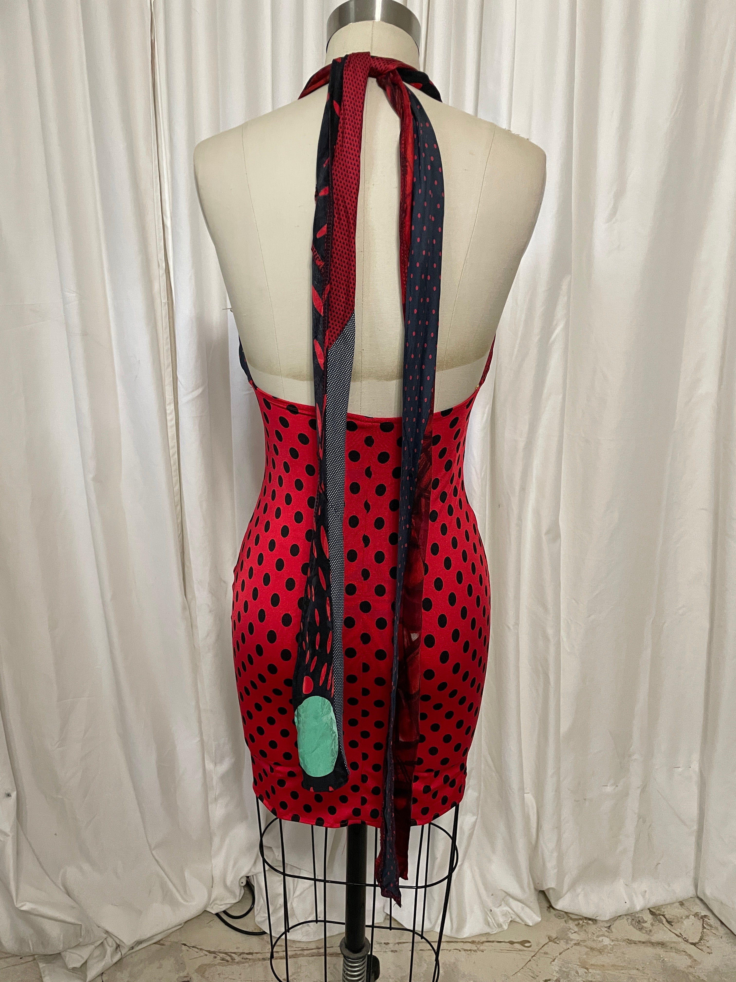 Midi Neck Tie Dress #1