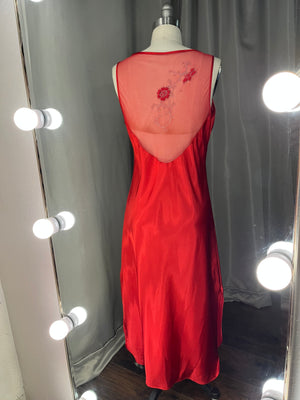 Inner Most Red Slip Dress