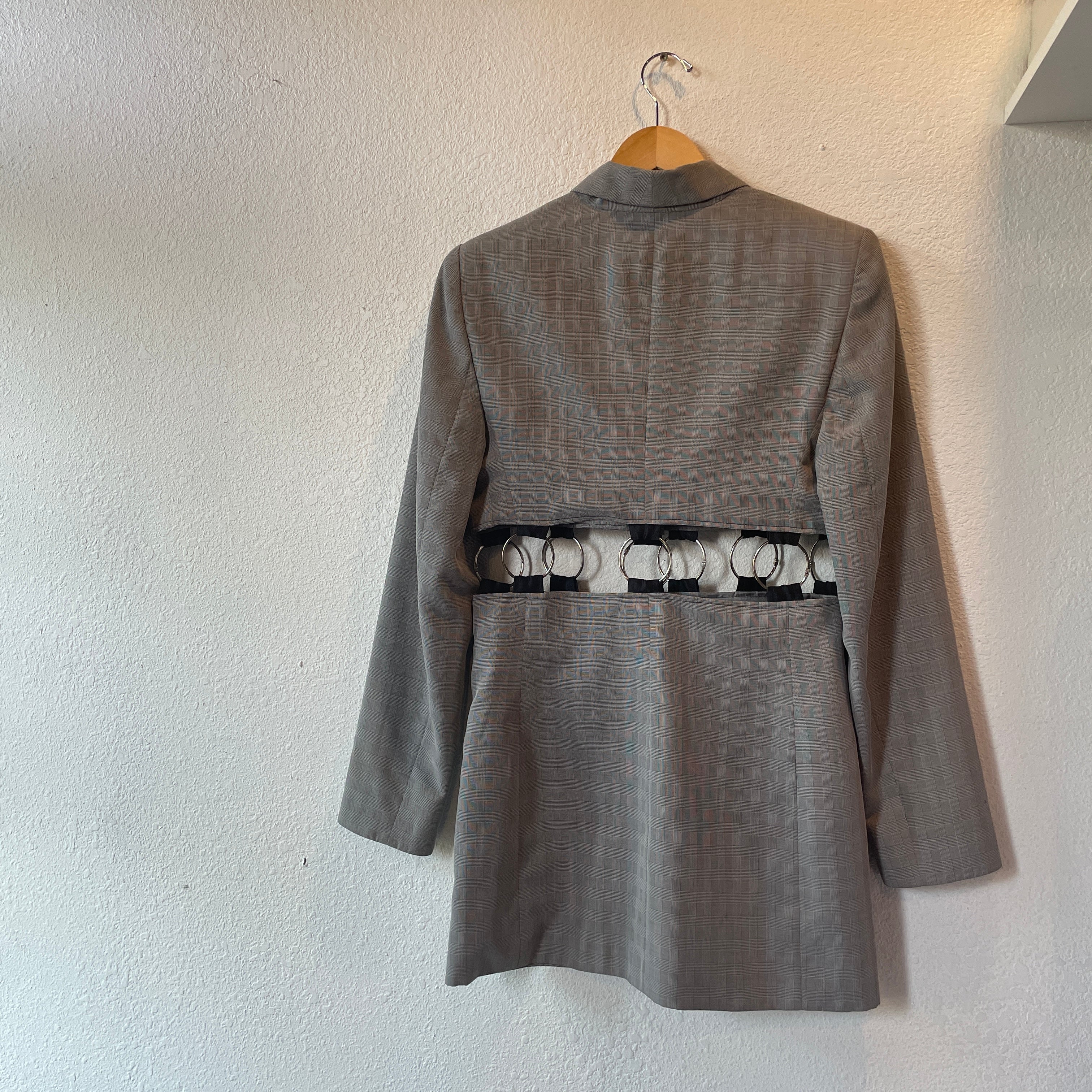 Up-Cycled Gray Blazer