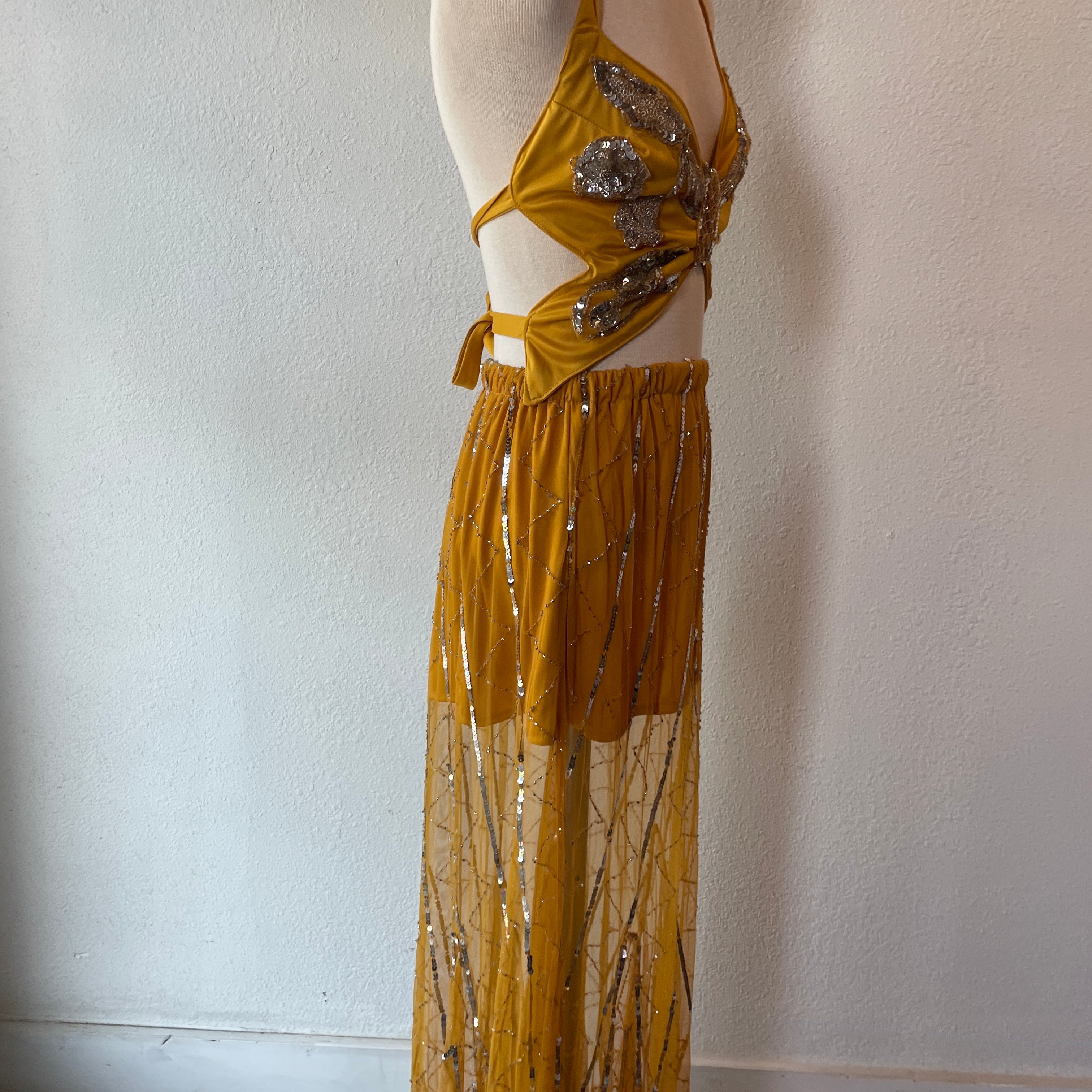 Up-cycled Butterfly top set