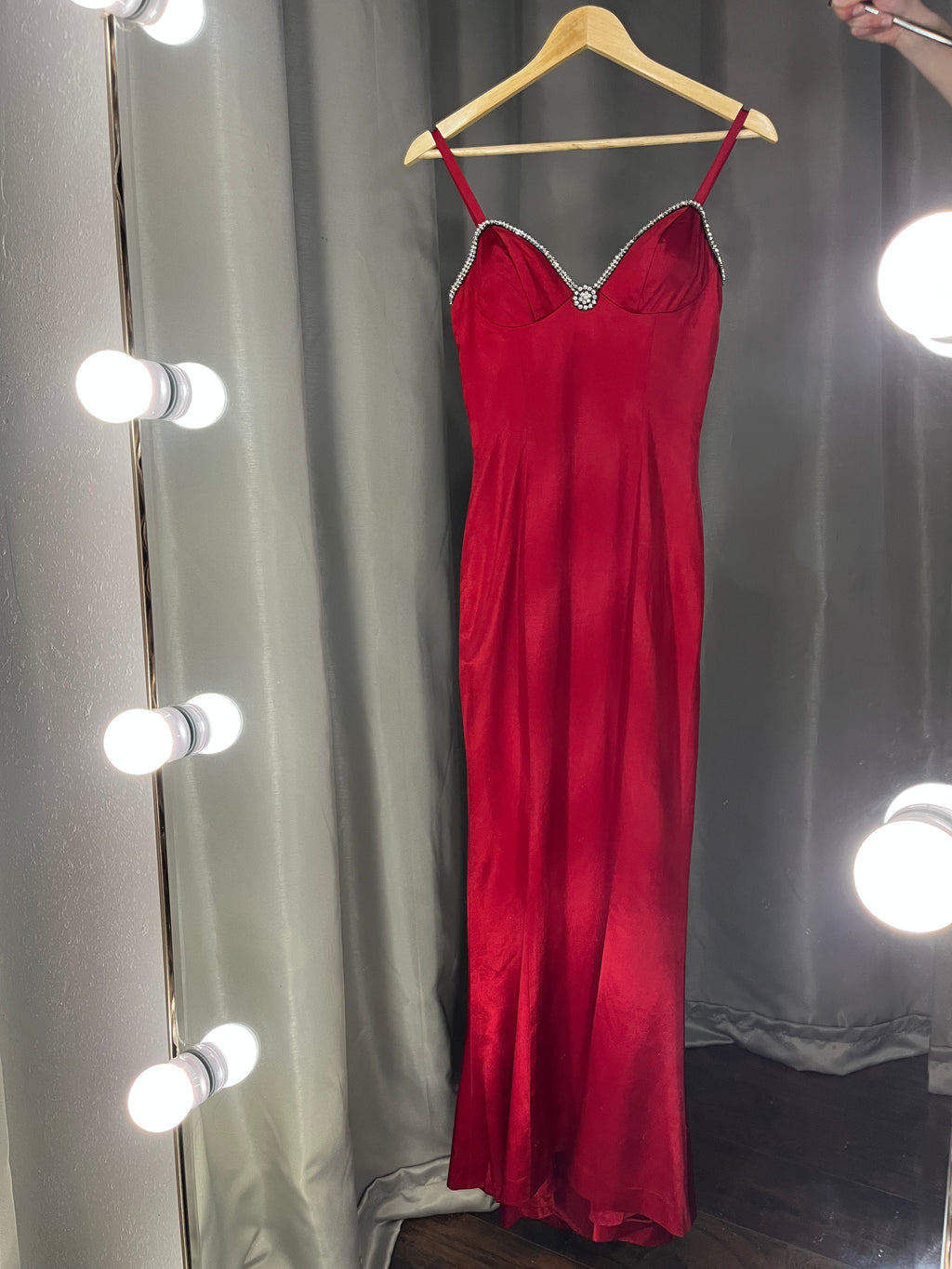 Alvce Red Evening Gown