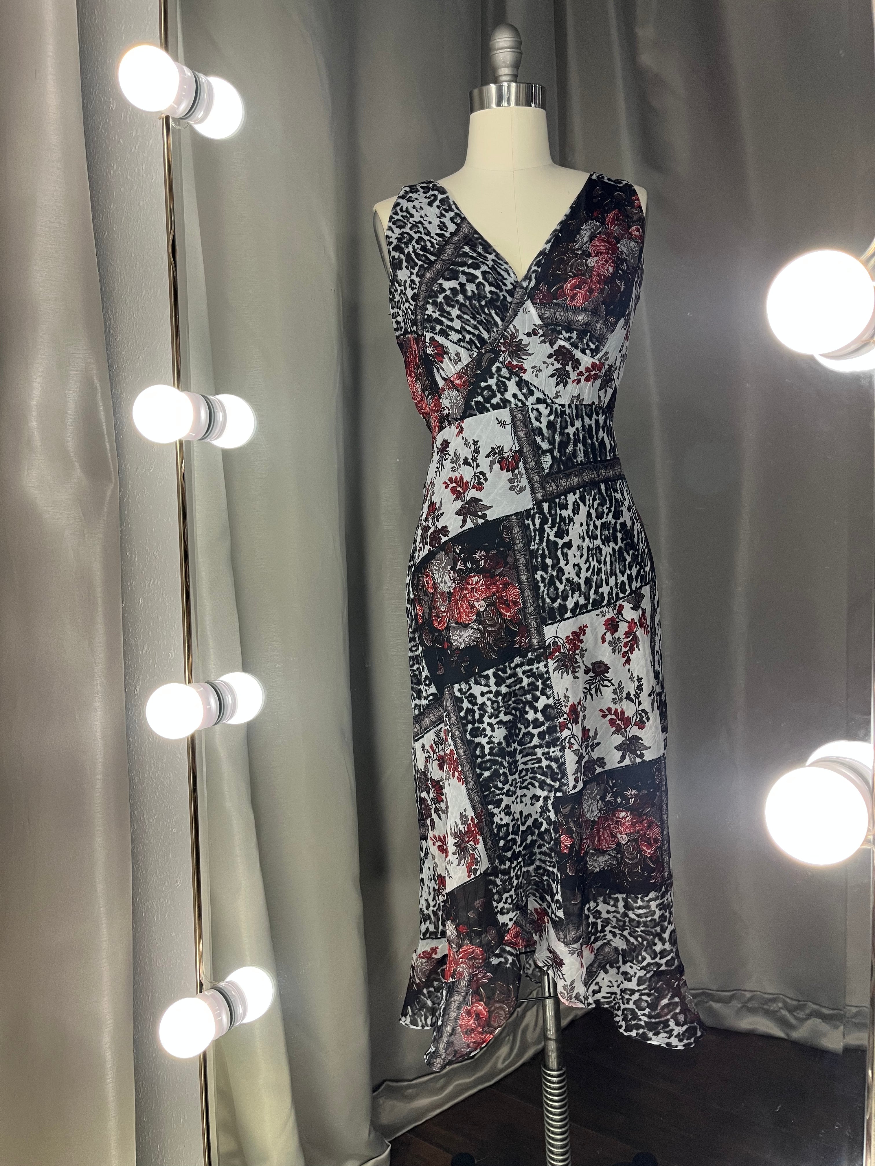 Vintage Zoey Beth midi-dress