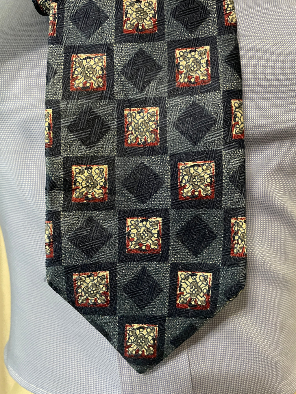 Upcycled Button Up Halter #2