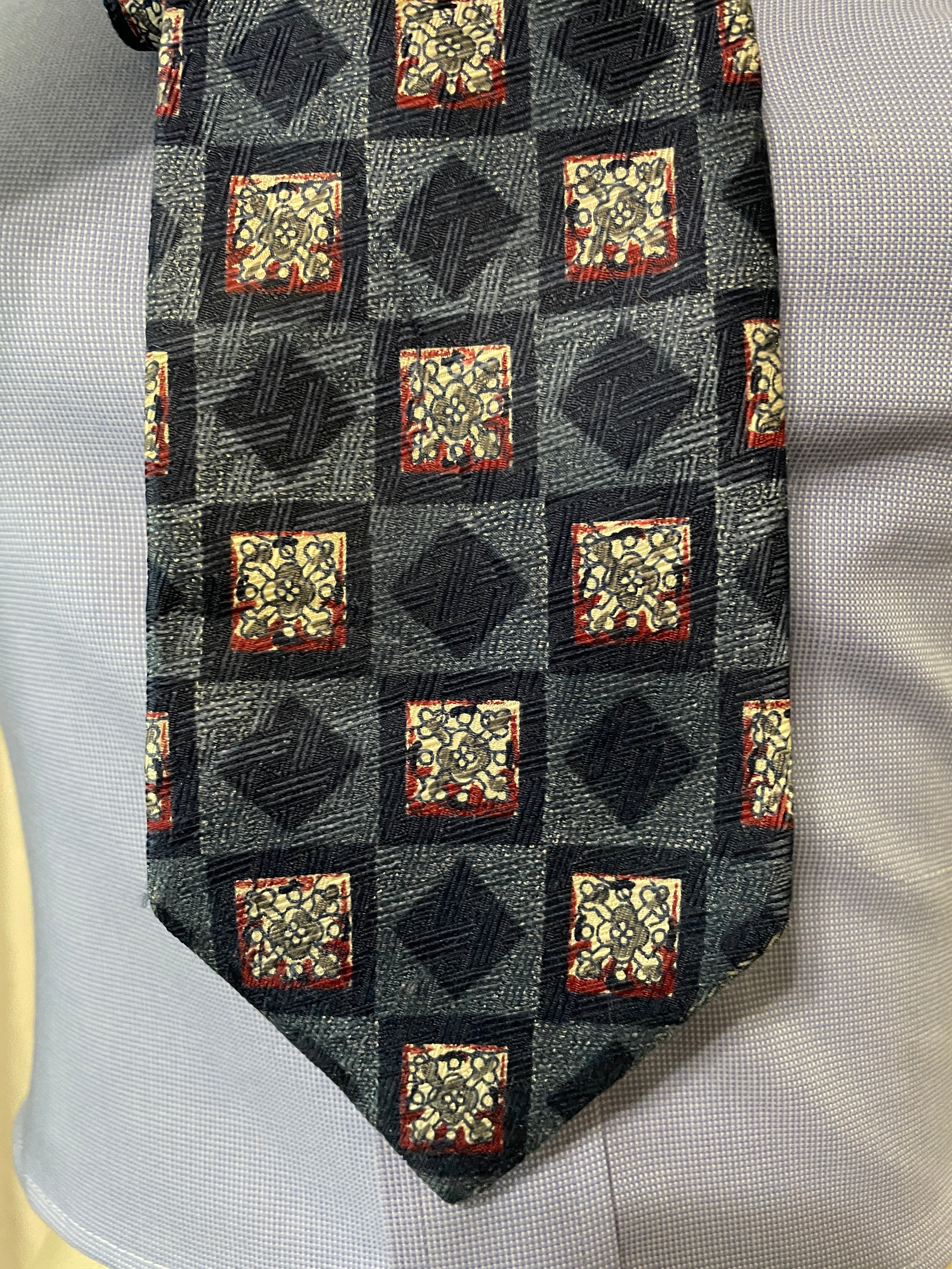 Upcycled Button Up Halter #2