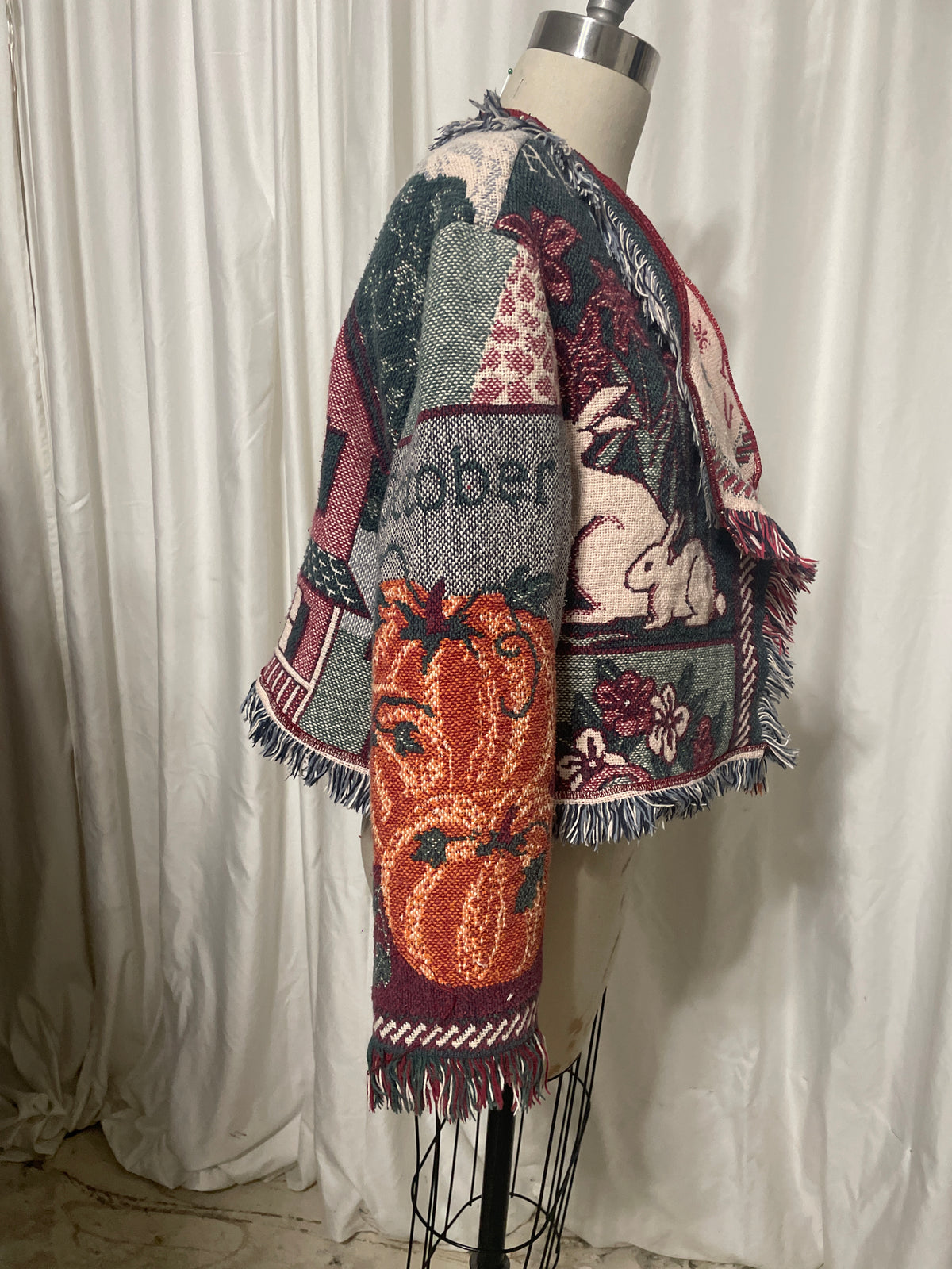 Upcycled Tapestry Jacket #1