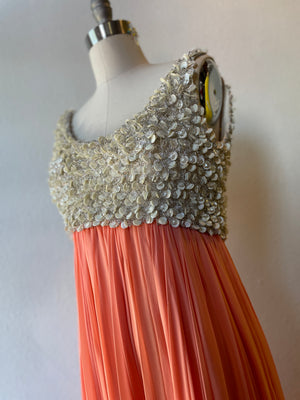 Dan Werle 1960s Vintage gown