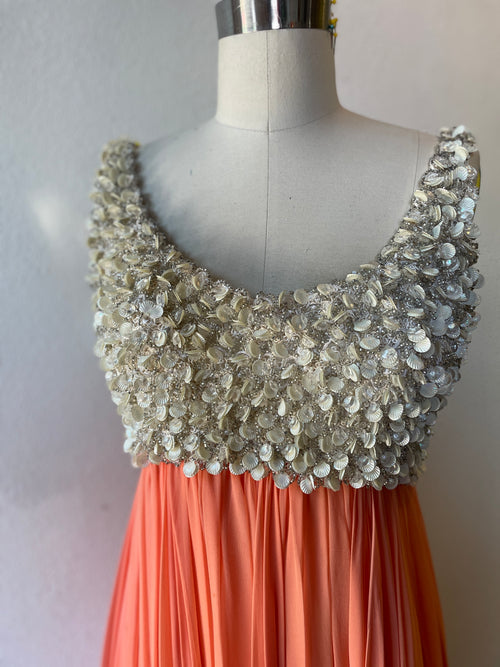 Dan Werle 1960s Vintage gown