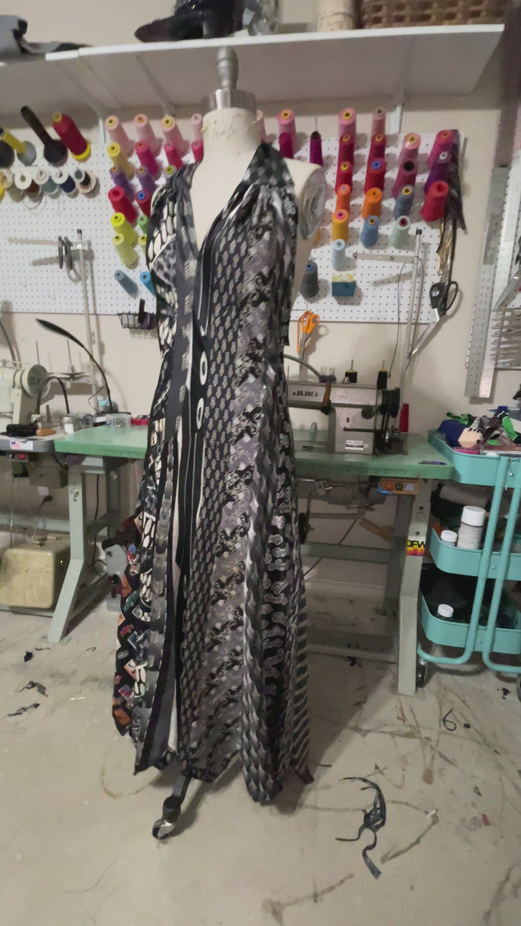 Neck Tie Dress #7
