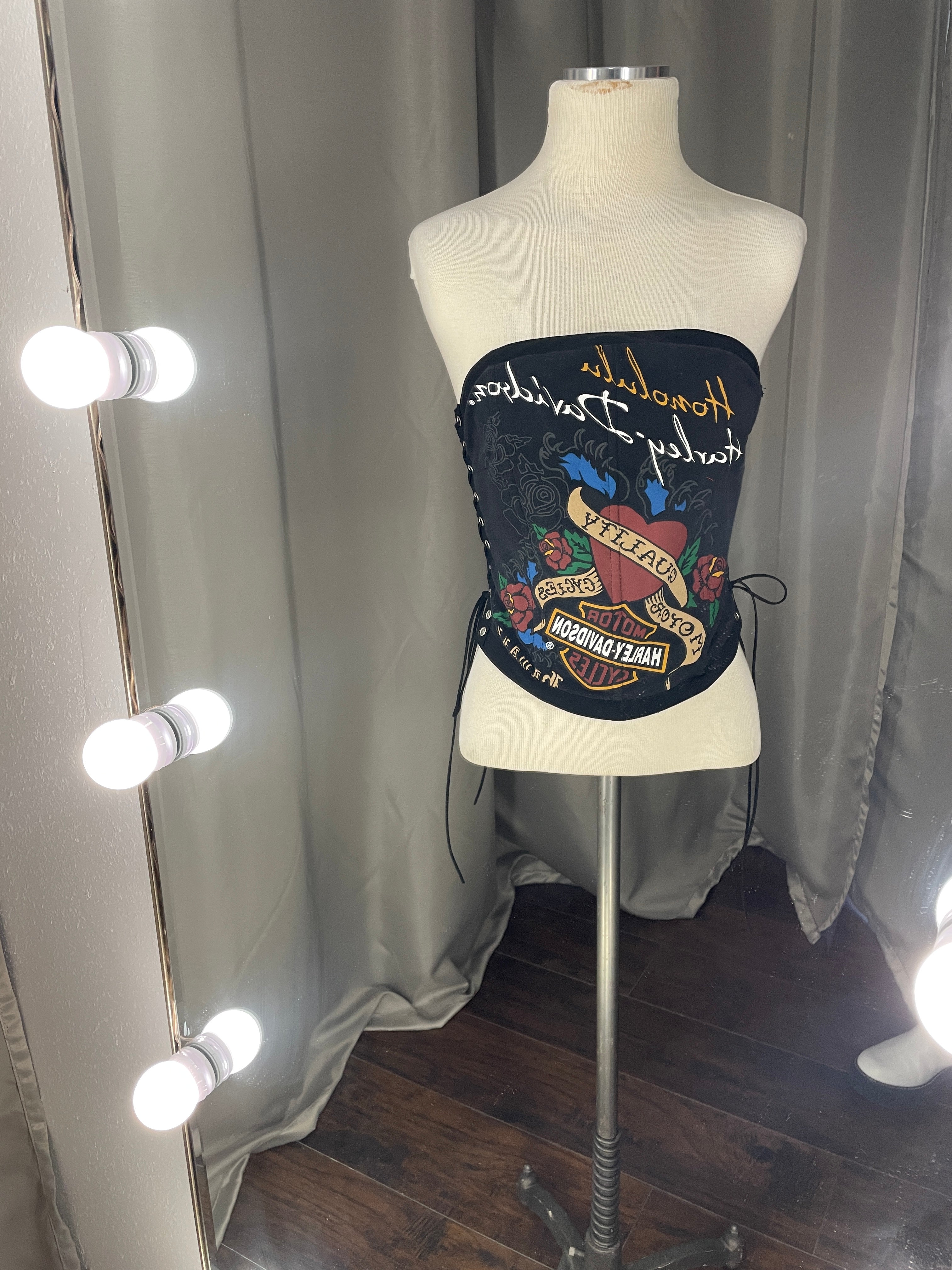 Harley Davidson corset #4