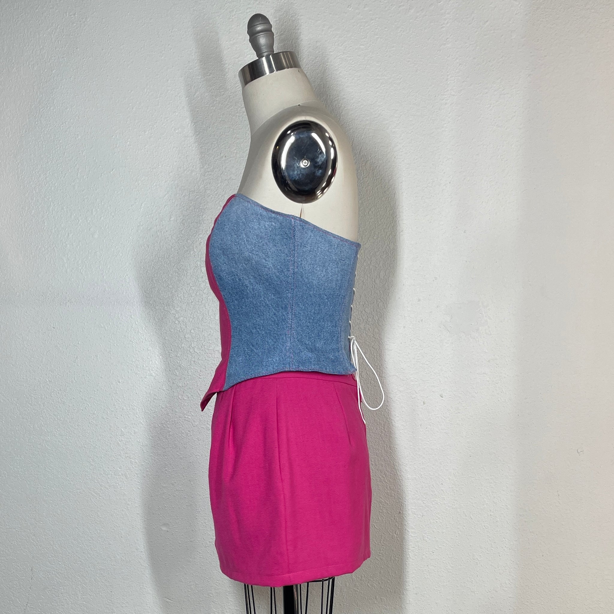 Pink & Denim set #2