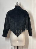 Suede Fringe Jacket