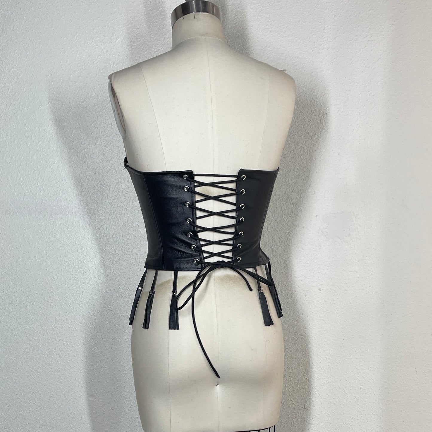 Black Tassel  Corset