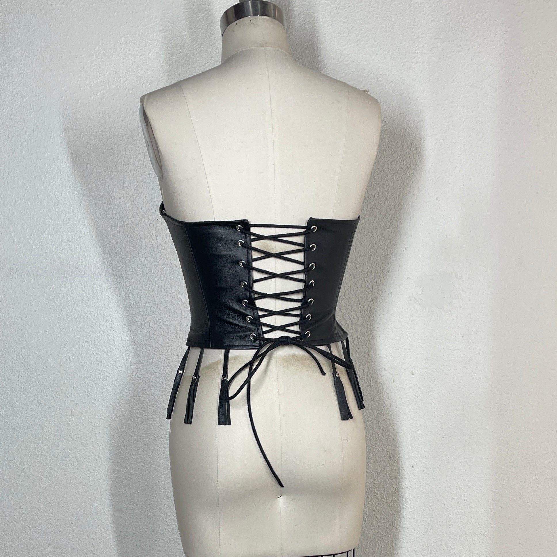 Black Tassel  Corset